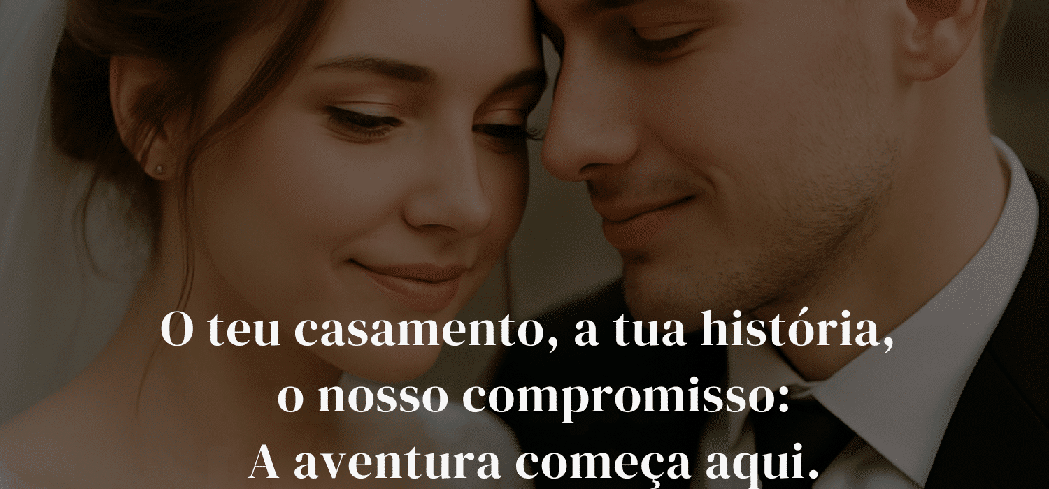 Tu boda, tu historia, nuestro compromiso La aventura comienza aquí